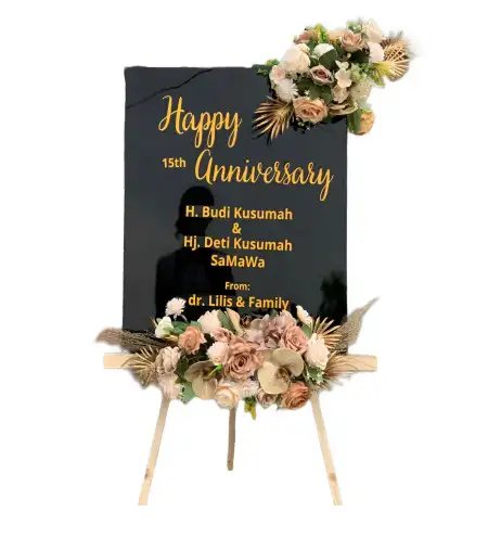 Papan Bunga Akrilik Picisan